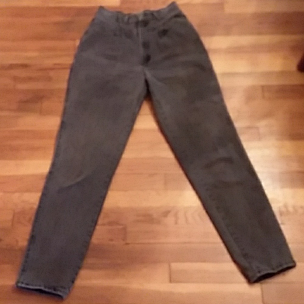 Vtg 80s 90s Chic High Waist Mom Jeans Tapered Leg